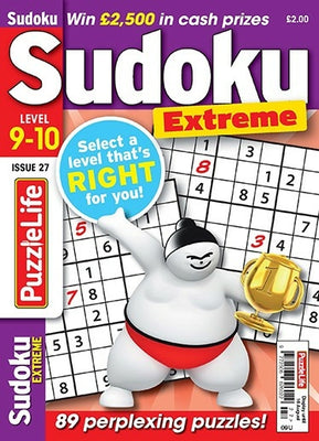PuzzleLife Sudoku Extreme 9-10 - Agenda Bookshop