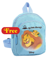 The Lion King Backpack - FREE with full Disney Storybook Collection - My Little Library - Agenda Bookshop