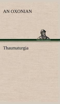 Thaumaturgia - Agenda Bookshop