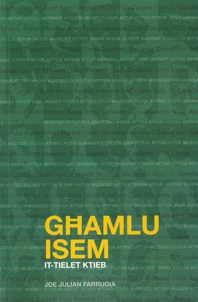 Ghamlu Isem – It-Tielet Ktieb - Agenda Bookshop
