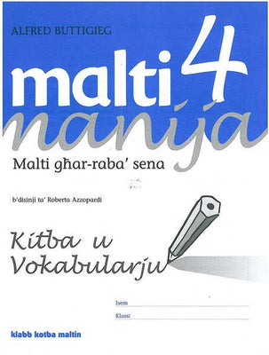 Malti Manija 4: Kitba u Vokabularju - Agenda Bookshop