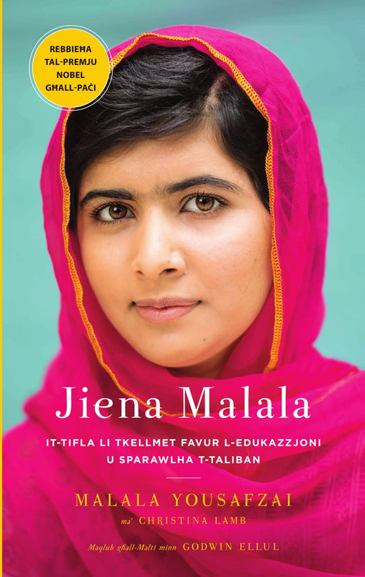 Jiena Malala: It-Tifla li Tkellmet Favur l-Edukazzjoni u Sparawlha t-Taliban - Agenda Bookshop