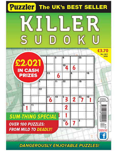 Puzzler Killer Sudoku - Agenda Bookshop