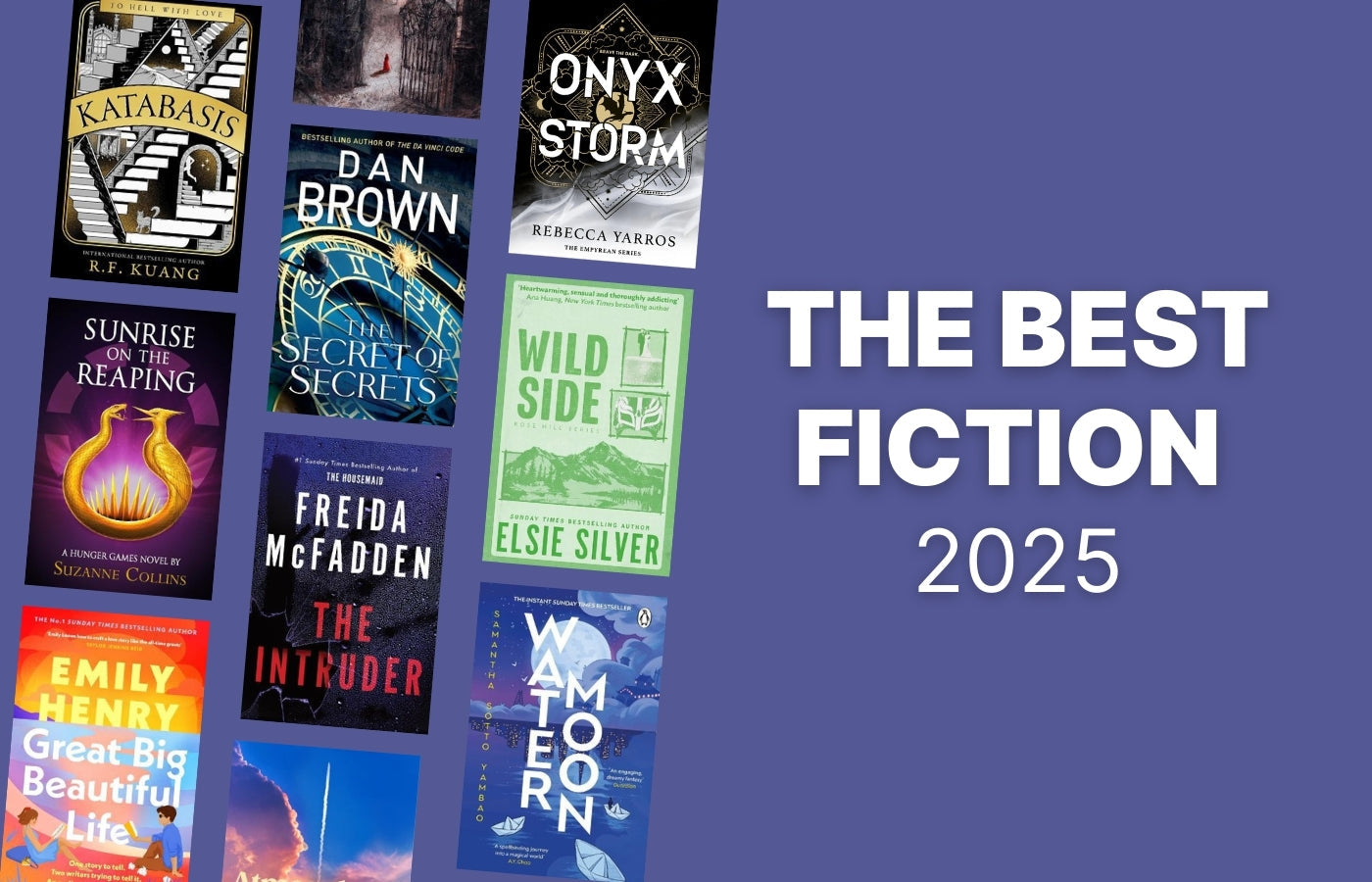 The best fiction books in 2025