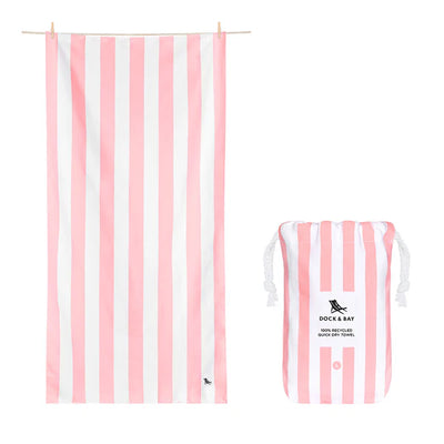 Towels - Beach - Malibu Pink