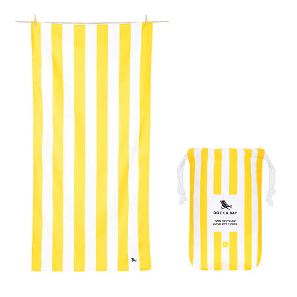 Towels - Beach - Boracay Yellow - Agenda Bookshop