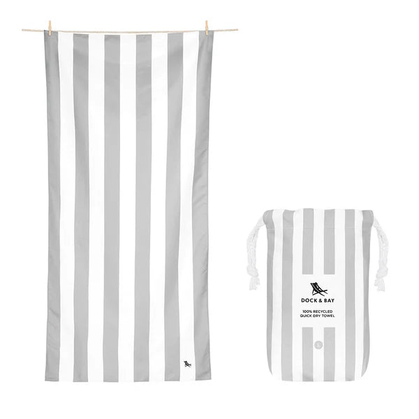 Towels - Beach - Goa Grey - Agenda Bookshop