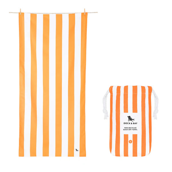 Towels - Beach - Ipanema Orange - Agenda Bookshop