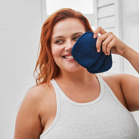 NEW! Reusable Makeup Removers - Nautical Navy - Agenda Bookshop