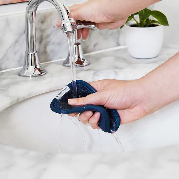 NEW! Reusable Makeup Removers - Nautical Navy - Agenda Bookshop
