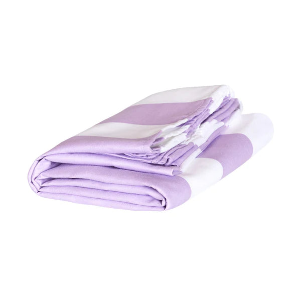 NEW! XL Quick Dry Towels - Cabana - Lombok Lilac - Agenda Bookshop