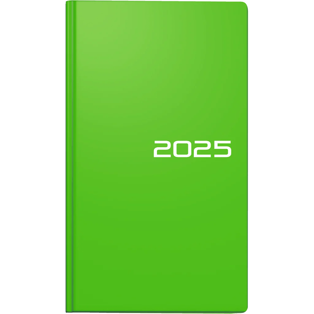 Brunnen Pocket Calendar A6, Green - Agenda Bookshop