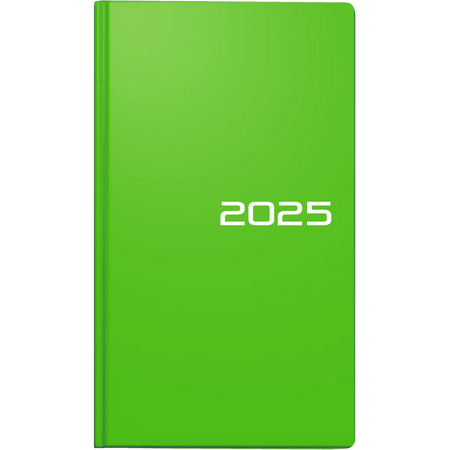 Brunnen Pocket Calendar A6, Green - Agenda Bookshop