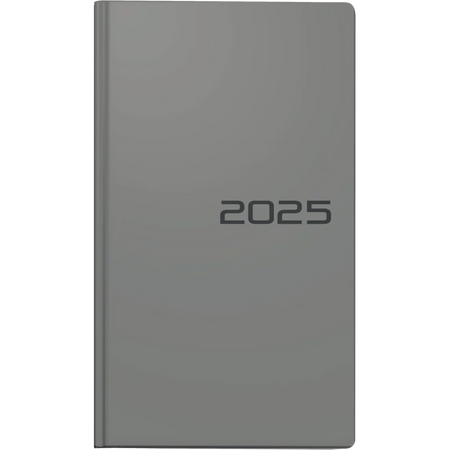 Brunnen Pocket Calendar A6, Grey - Agenda Bookshop