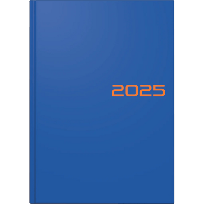 Brunnen 2025 Diary A5, Blue