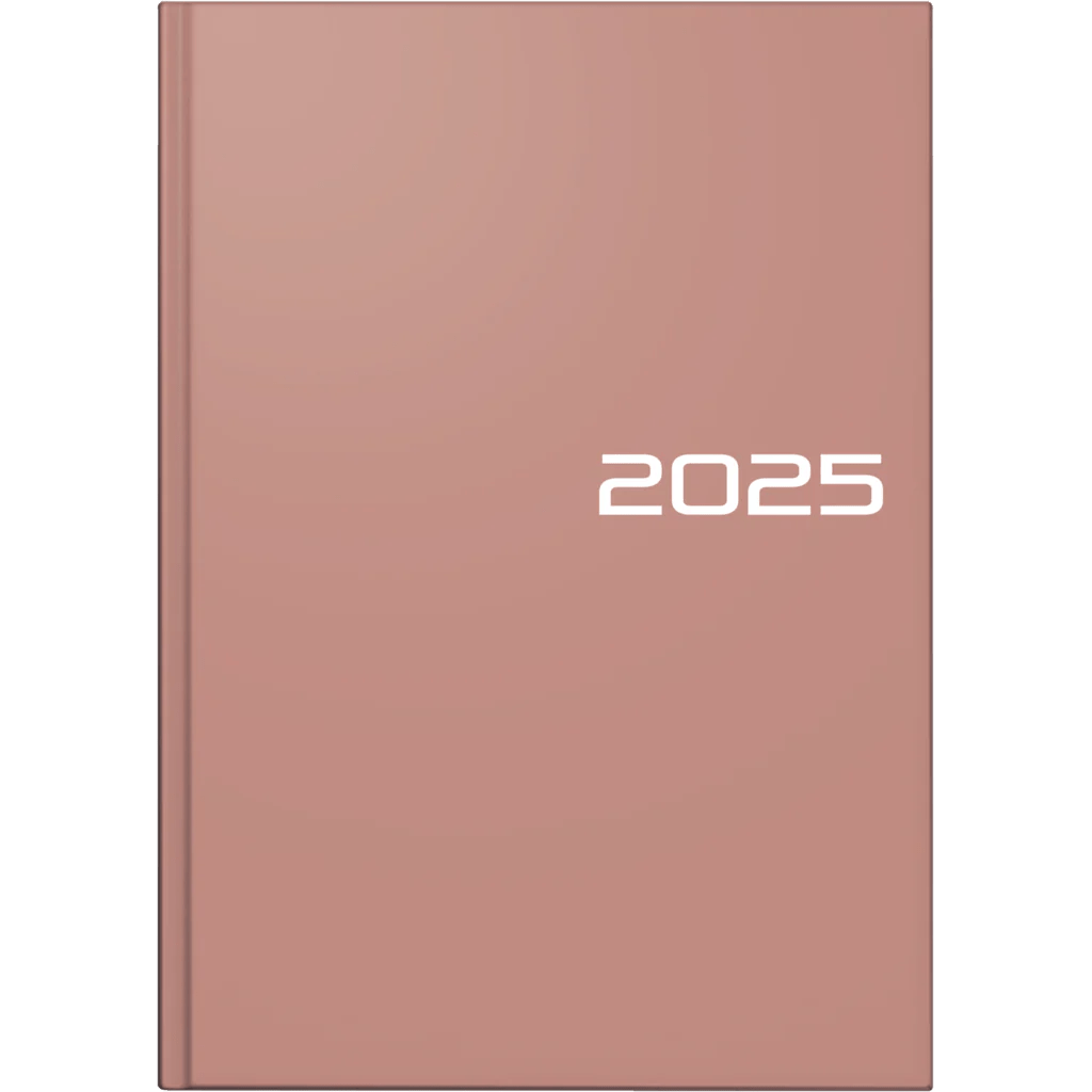 Brunnen 2025 Diary A5, Caramel - Agenda Bookshop
