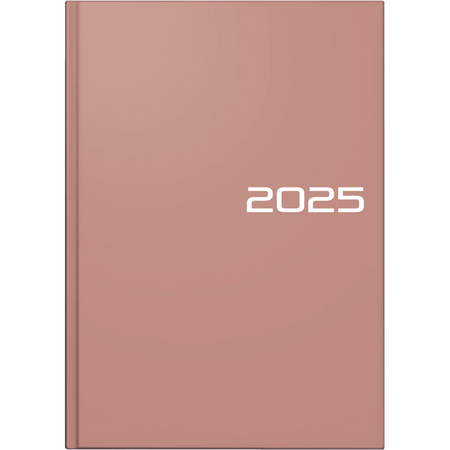 Brunnen 2025 Diary A5, Caramel - Agenda Bookshop