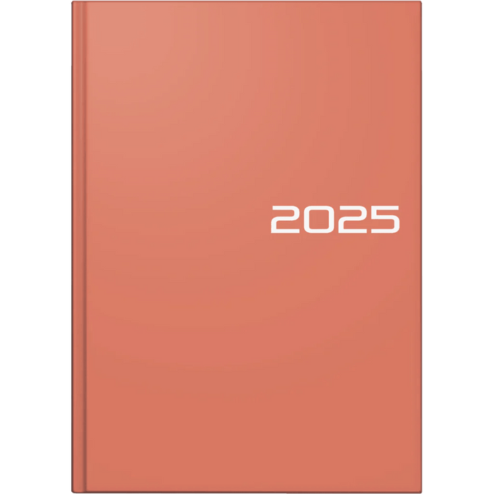 Brunnen 2025 Diary A5, Coral