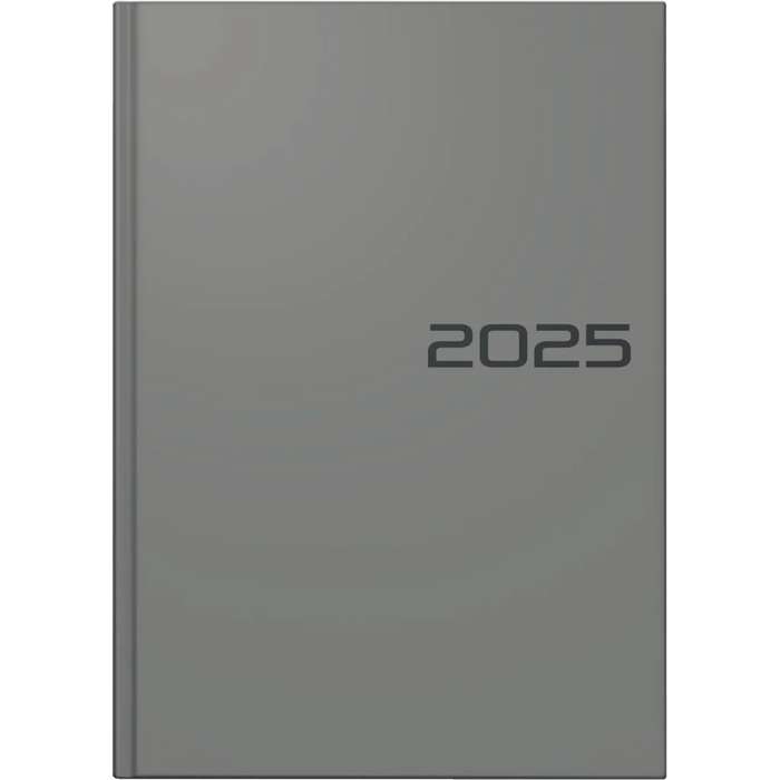 Brunnen 2025 Diary A5, Grey