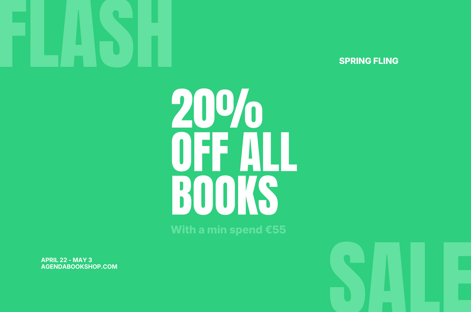 Flash Sale: 20% OFF all books - Minimum spend €55