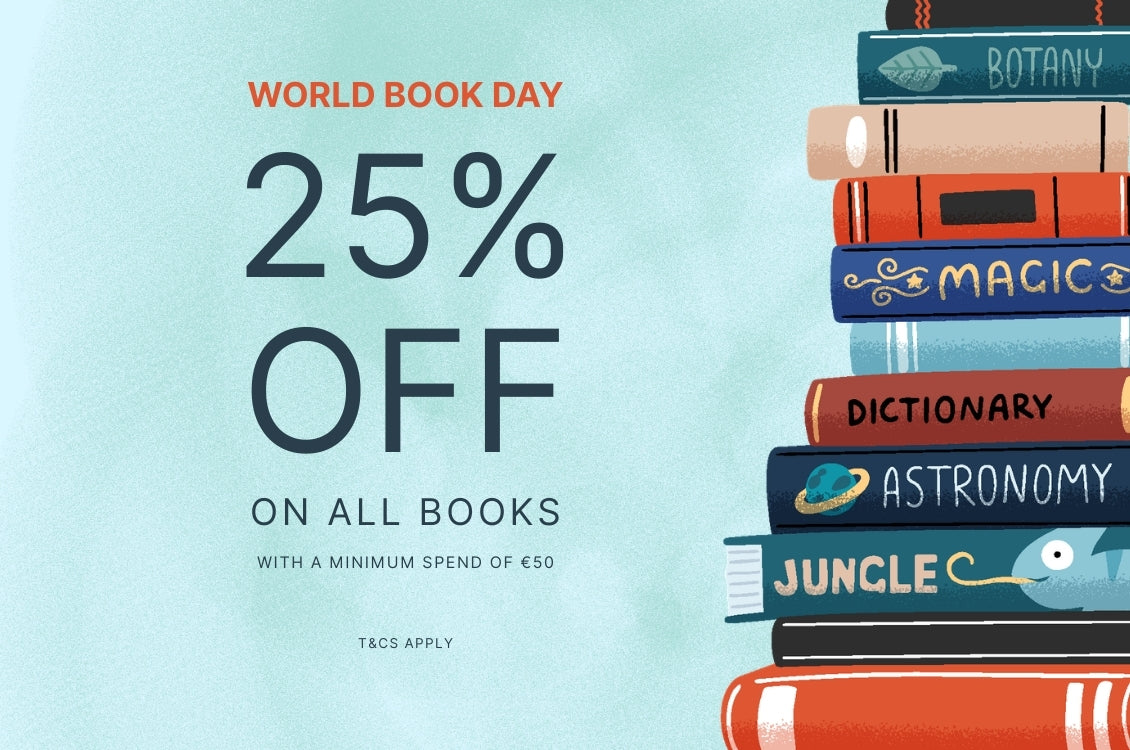 25% OFF - Minimum Spend €50