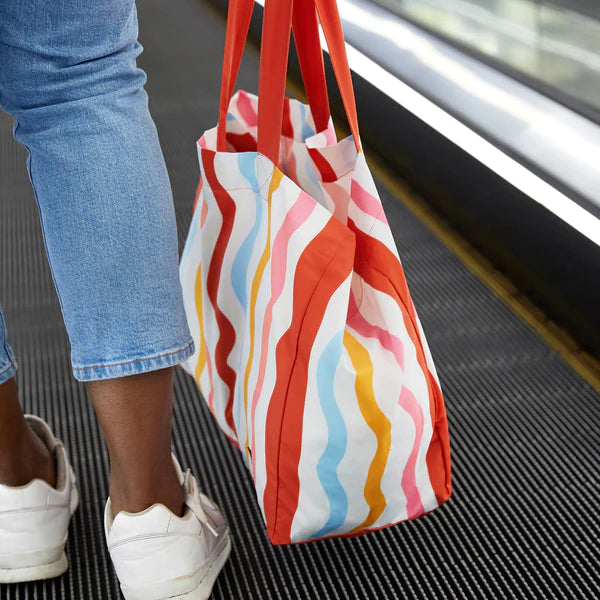 Everyday Tote Bag - Squiggle Face - Agenda Bookshop
