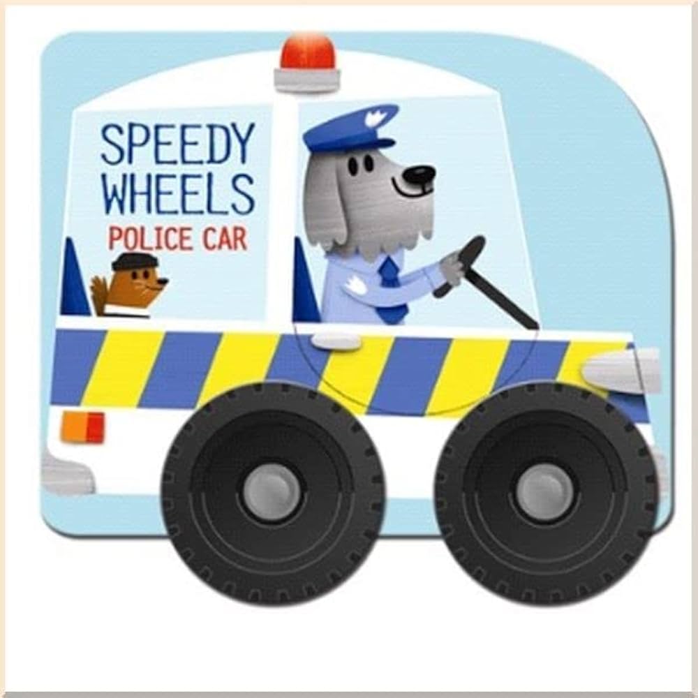Speedy Wheels - Police Car - Agenda Bookshop