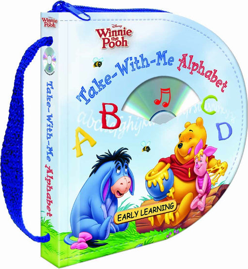 Disney Winnie the Pooh Take-With-Me Alphabet (Zip & Carry book with audio CD) - Agenda Bookshop