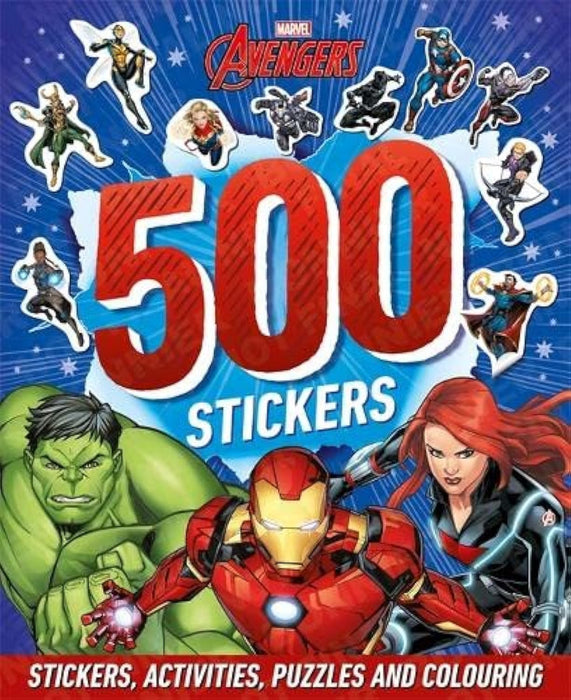 Marvel Avengers: 500 Stickers - Agenda Bookshop