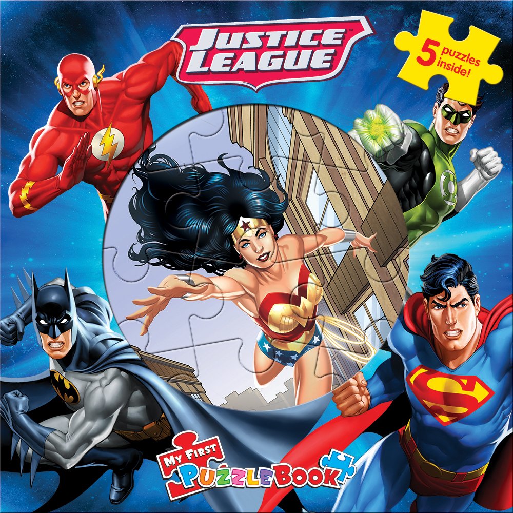 DC Justice League My First Puzzle Book - Agenda Bookshop