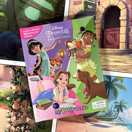 Disney Princess Beginnings My Busy Book - Agenda Bookshop