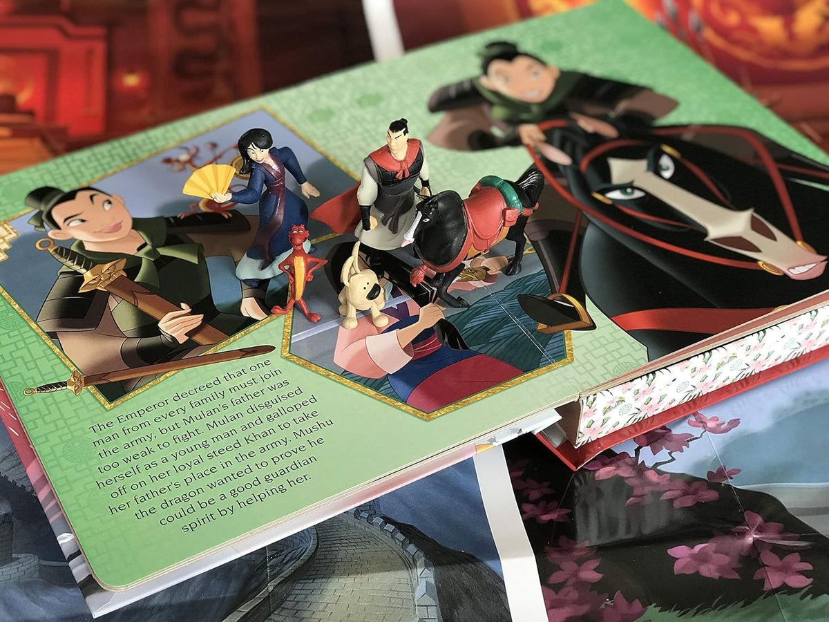 Disney Mulan My Busy Books Hardcover - Agenda Bookshop