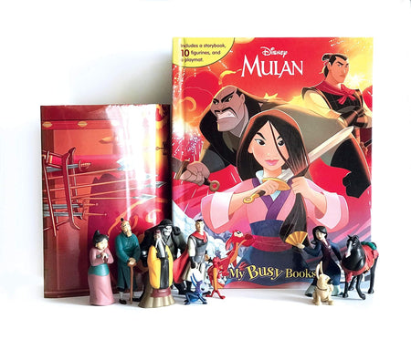 Disney Mulan My Busy Books Hardcover - Agenda Bookshop