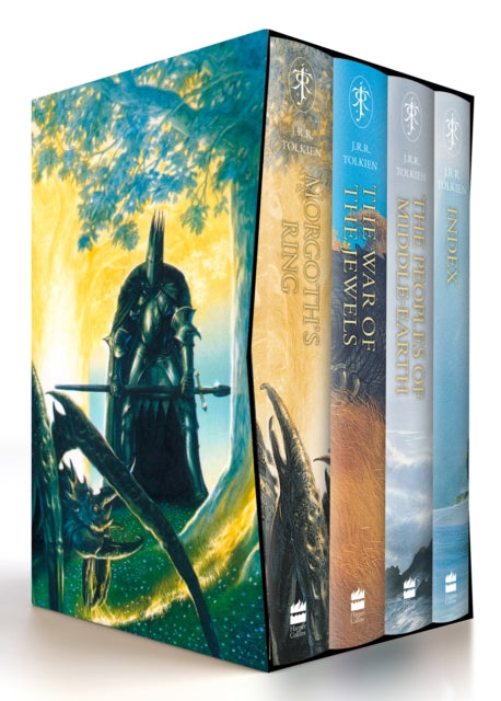 The History of Middle-earth (Boxed Set 4) : Morgoth’S Ring, the War of the Jewels, the Peoples of Middle-Earth & Index - Agenda Bookshop