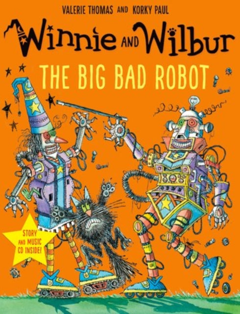 Winnie and Wilbur: The Big Bad Robot with audio CD - Agenda Bookshop