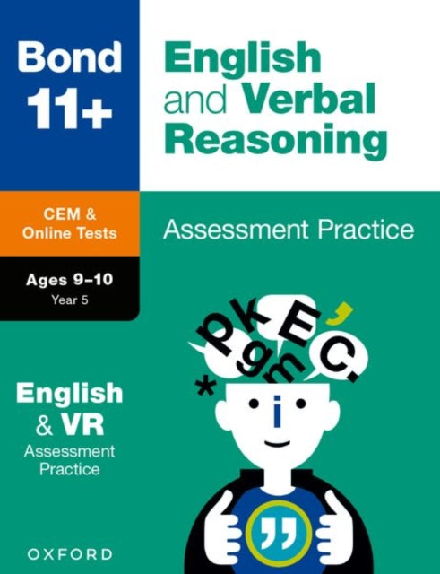 11+: Bond 11+ CEM English & Verbal Reasoning Assessment Papers 9-10 Years - Agenda Bookshop
