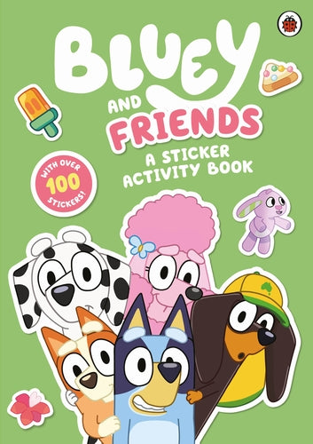 Bluey: Bluey and Friends: A Sticker Activity Book - Agenda Bookshop