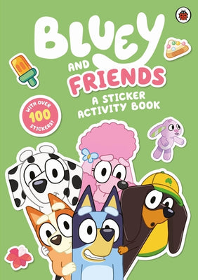 Bluey: Bluey and Friends: A Sticker Activity Book - Agenda Bookshop