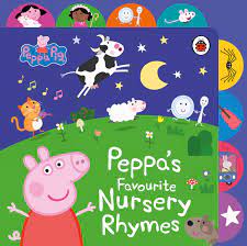Peppa Pig: Peppas Favourite Nursery Rhymes: Tabbed Board Book - Agenda Bookshop