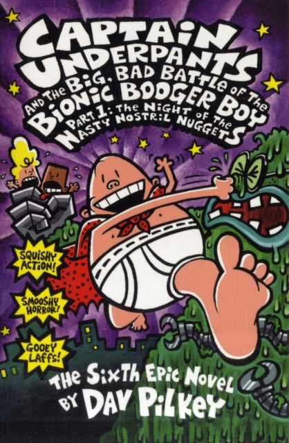 The Big, Bad Battle of the Bionic Booger Boy Part One:The Night of the Nasty Nostril Nuggets - Agenda Bookshop