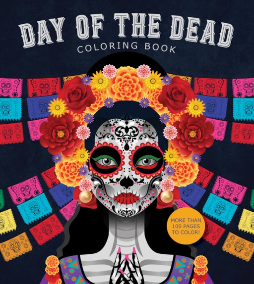 The Day of the Dead Coloring Book - Agenda Bookshop