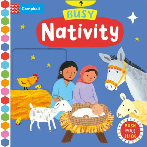 Busy Nativity: A Push, Pull, Slide Book  the Perfect Christmas Gift! - Agenda Bookshop
