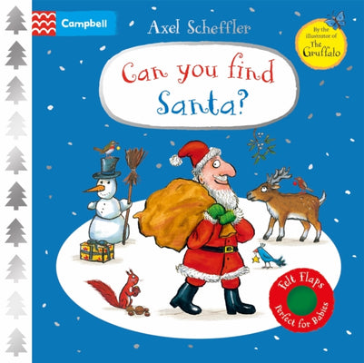 Can You Find Santa?: A Felt Flaps Book  the Perfect Christmas Gift for Babies! - Agenda Bookshop