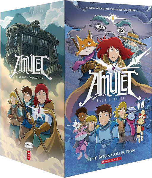 Amulet Box set 1-9 Graphix - Agenda Bookshop