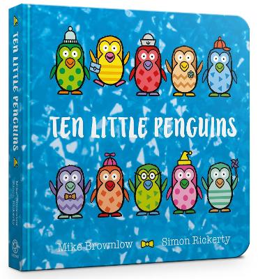 Ten Little Penguins Board Book - Agenda Bookshop