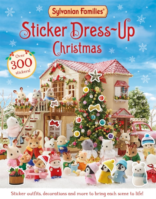 Sylvanian Families: Sticker Dress-Up Christmas - Agenda Bookshop