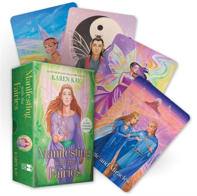 Manifesting with the Fairies: A 44-Card Oracle and Guidebook - Agenda Bookshop