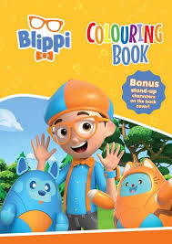 AL Blippi Colouring Book - Agenda Bookshop
