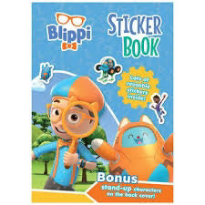AL Blippi Sticker Book - Agenda Bookshop