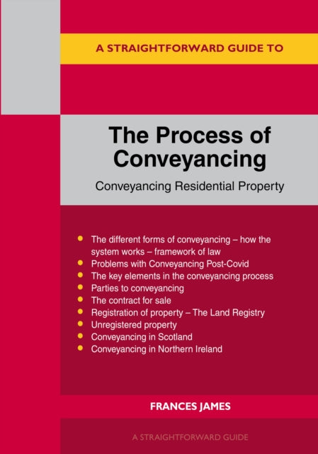 A Straightforward Guide To The Process Of Conveyancing: Revised Edition - 2023 - Agenda Bookshop